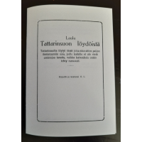 Laulu Tattarisuon löydöistä + Noita-Kallio -pidätyskuvapostikortti